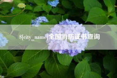 铜仁全国消防证书查询