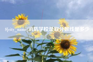 铜仁消防学校录取分数线是多少