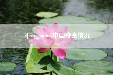 铜仁中国夺金情况