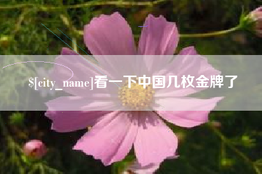 铜仁看一下中国几枚金牌了
