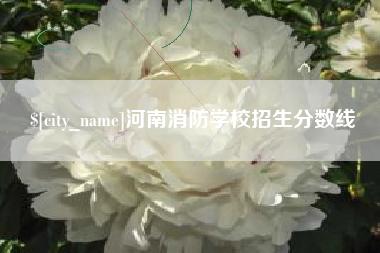 铜仁河南消防学校招生分数线