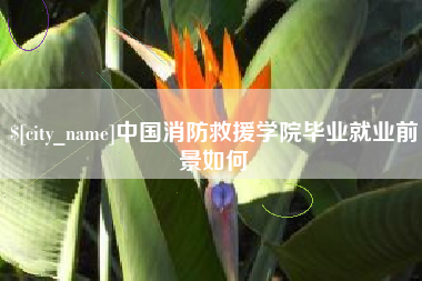 铜仁中国消防救援学院毕业就业前景如何