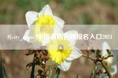 铜仁中国消防官网报名入口2024