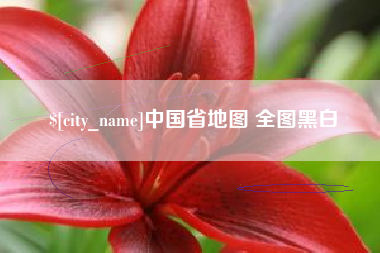 铜仁中国省地图 全图黑白