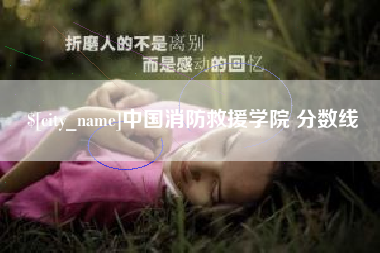 铜仁中国消防救援学院 分数线