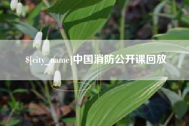 铜仁中国消防公开课回放
