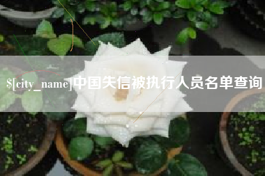 铜仁中国失信被执行人员名单查询