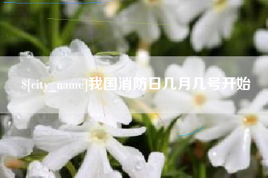 铜仁我国消防日几月几号开始
