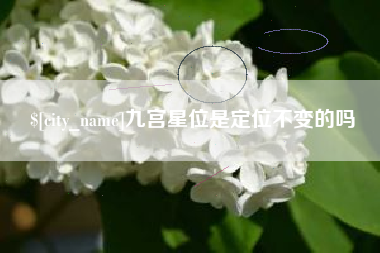 铜仁九宫星位是定位不变的吗