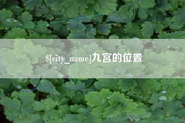 铜仁九宫的位置