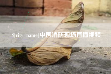 铜仁中国消防现场直播视频