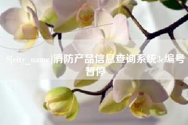 铜仁消防产品信息查询系统3c编号暂停