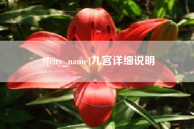 铜仁九宫详细说明