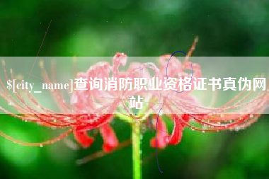铜仁查询消防职业资格证书真伪网站