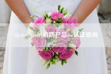 铜仁消防产品ccc认证查询