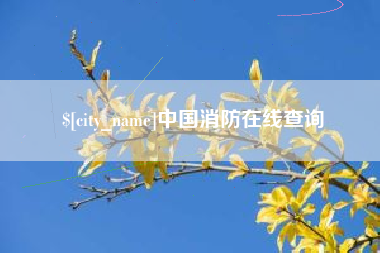 铜仁中国消防在线查询