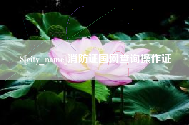 铜仁消防证国网查询操作证