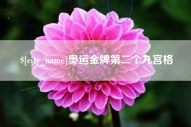 铜仁奥运金牌第二个九宫格
